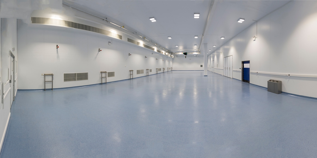 Clean room manufacturing flooring